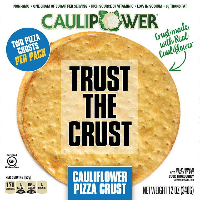 Cauliflower Pizza Crust Frozen
 5 Foods With Surprisingly Healthy Ingre nts