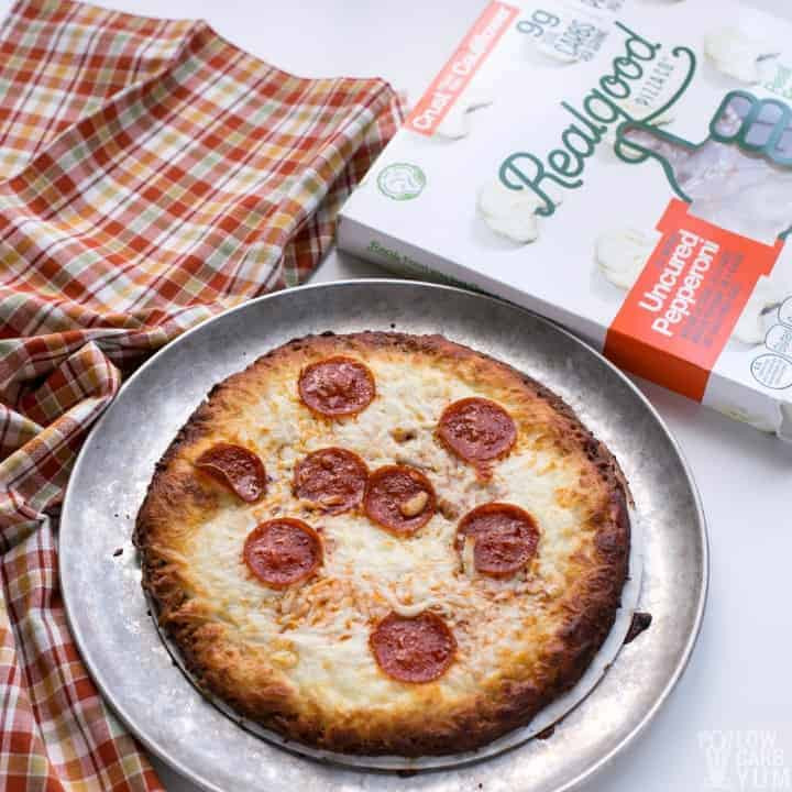 Cauliflower Pizza Crust Frozen
 Frozen Cauliflower Pizza Crust Pizzas by Real Good