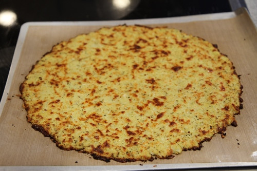 Cauliflower Pizza Crust Keto
 Low Carb Keto Paleo Nut & Grain Free Crispy Cauliflower