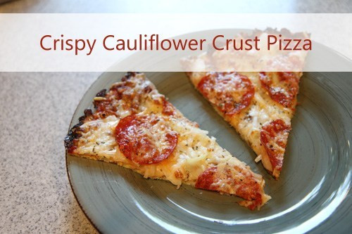 Cauliflower Pizza Crust Keto
 Low Carb Pizza with a CRISPY Cauliflower Crust