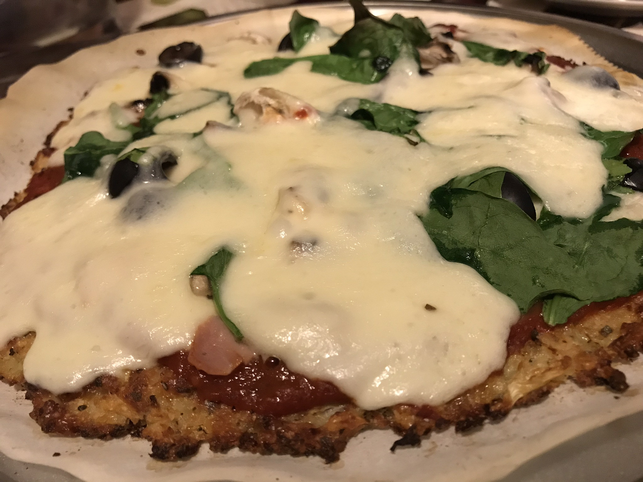 Cauliflower Pizza Crust Keto
 Keto Pizza With Cauliflower Crust