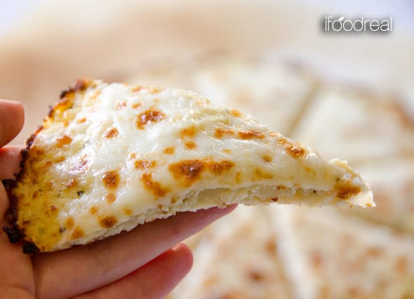 Cauliflower Pizza Crust No Cheese
 Cauliflower Pizza Crust Recipe VIDEO iFOODreal Healthy
