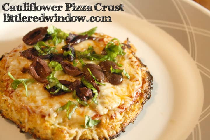 Cauliflower Pizza Crust Where To Buy
 Cauliflower Pizza Crust Little Red Window