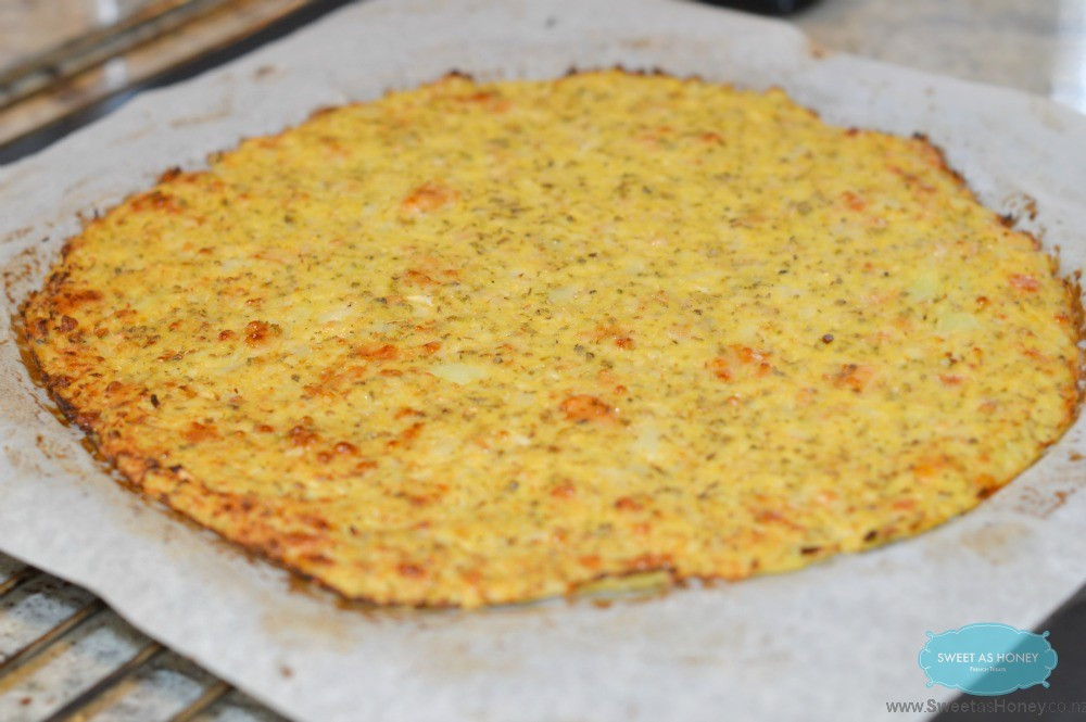 Cauliflower Pizza Dough
 Cauliflower Pizza Crust a low carb pizza recipe