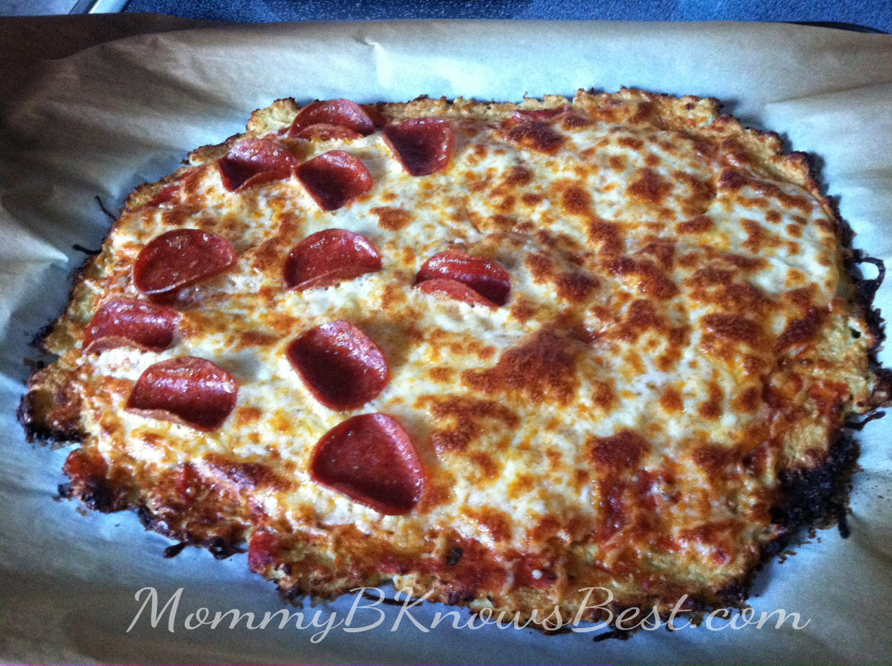 Cauliflower Pizza Recipe
 Cauliflower Pizza – Gluten Free – Medifast Recipe – MommyB