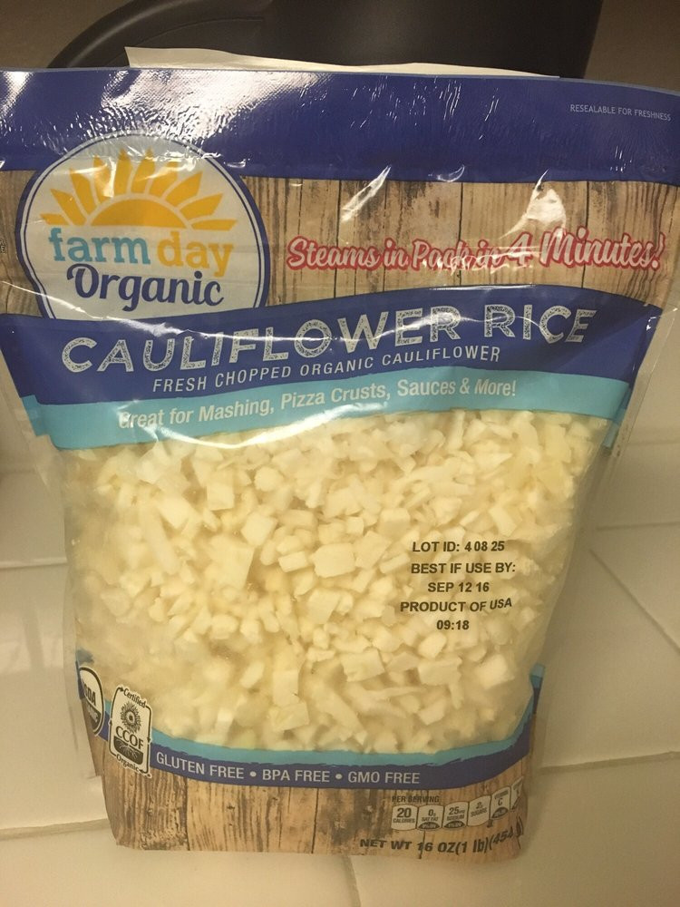 Cauliflower Rice Costco
 8 29 16 mon Costco currently for Organic Cauliflower