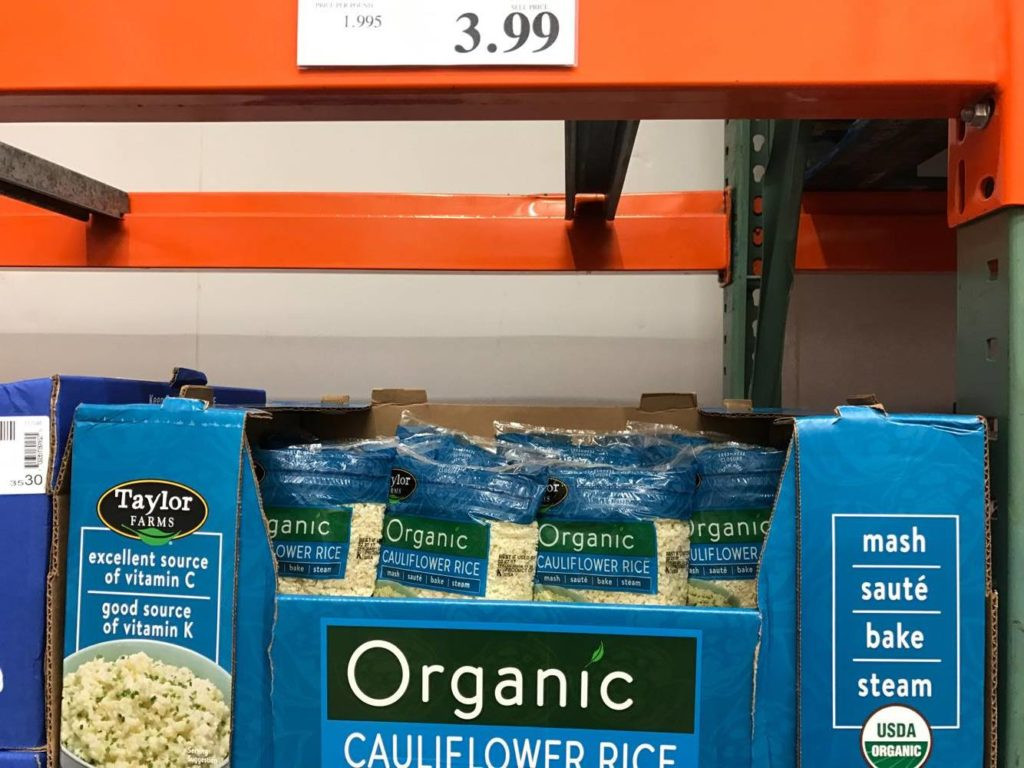 Cauliflower Rice Costco
 Stuff I didn’t know I needed…until I went to Costco Feb ’17