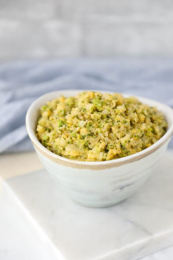 Cauliflower Rice Keto
 Keto Cheesy Broccoli & Cauliflower Rice