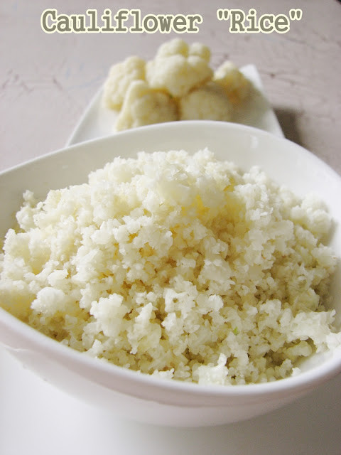 Cauliflower Rice Microwave
 Cook book of trial and error Cauliflower "Rice"