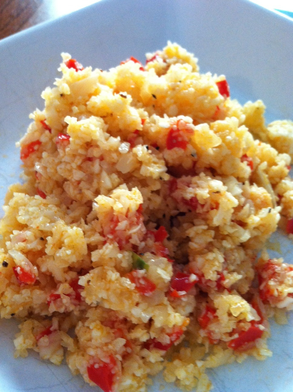 Cauliflower Rice Pilaf
 Cauliflower “Rice” Pilaf