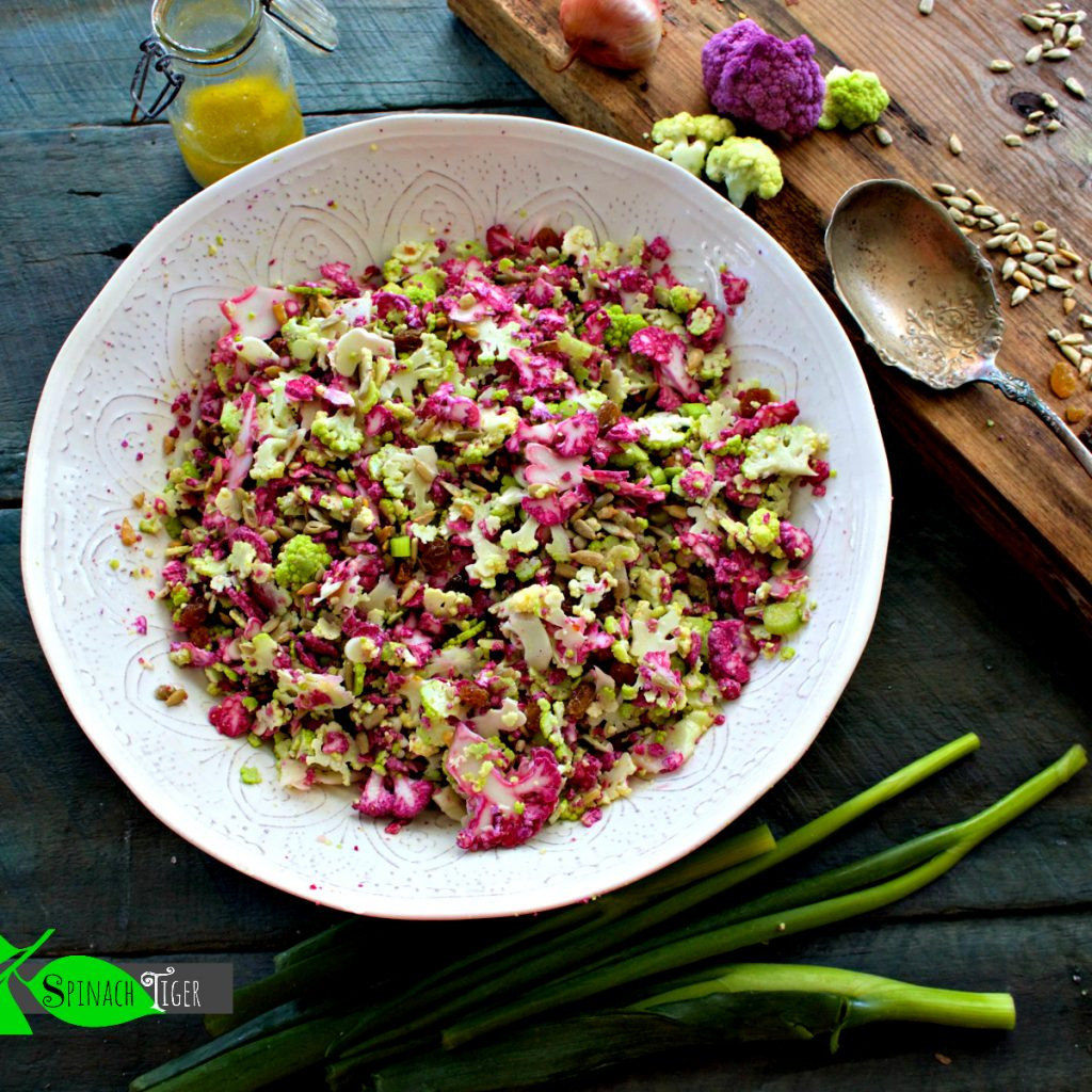 Cauliflower Salad Recipes
 Purple Cauliflower Salad Recipe with Walnut Vinaigrette