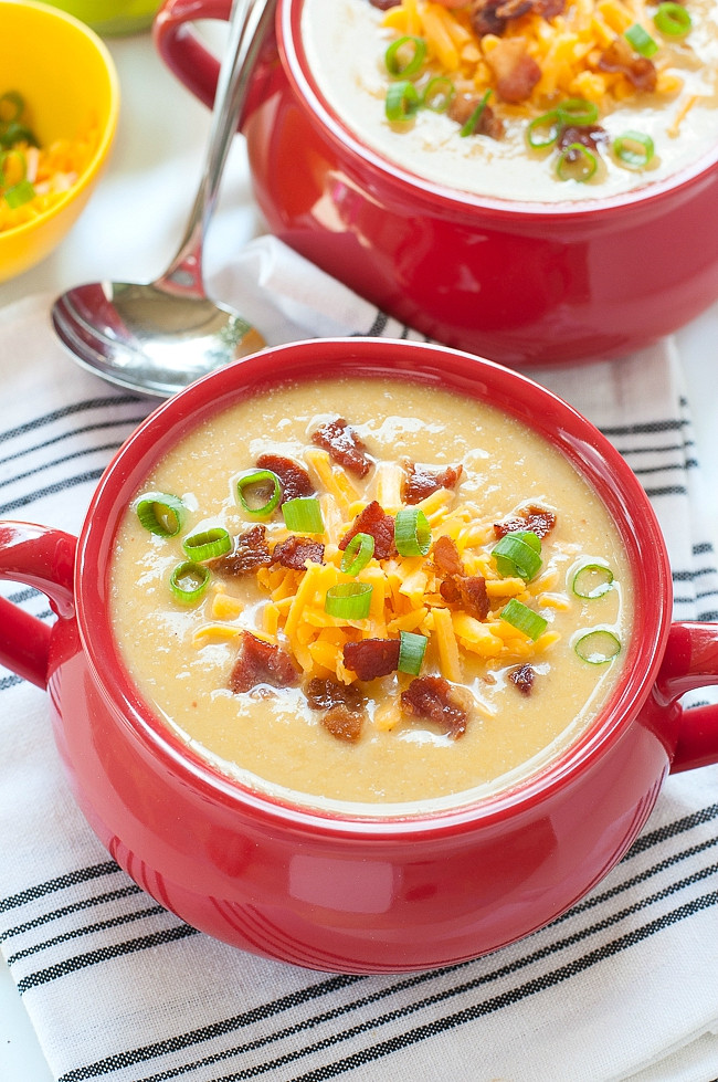 Cauliflower Soup Recipe
 Slow Cooker Sweet Potato and Cauliflower Soup