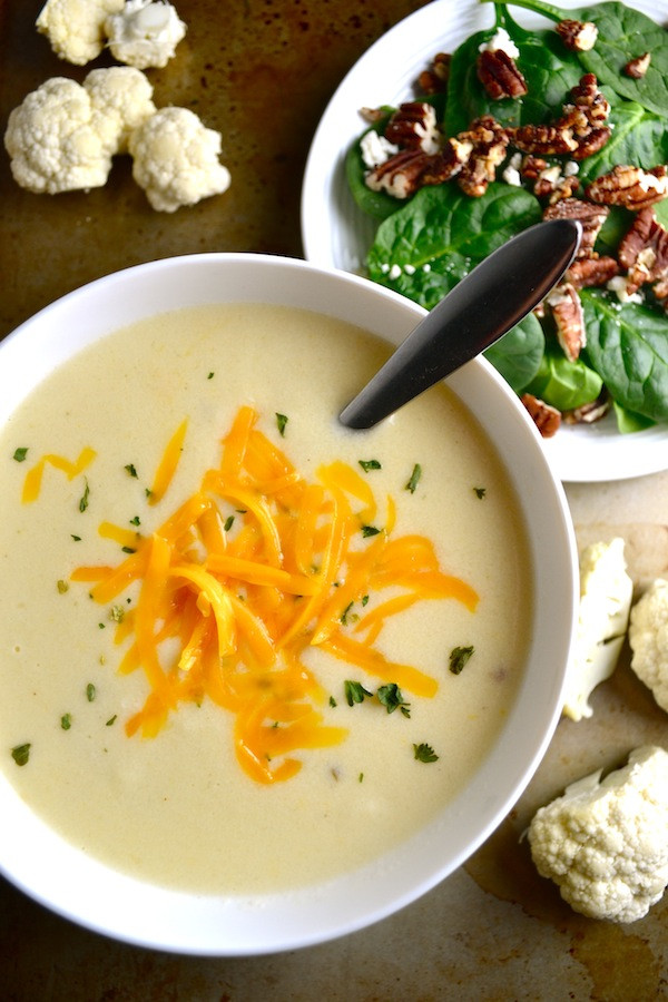 Cauliflower Soup Recipe
 cauliflower soup with cheese