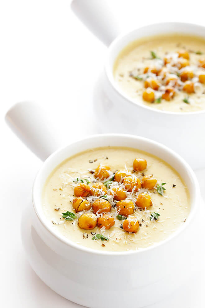 Cauliflower Soup Recipes
 Creamy Cauliflower Soup