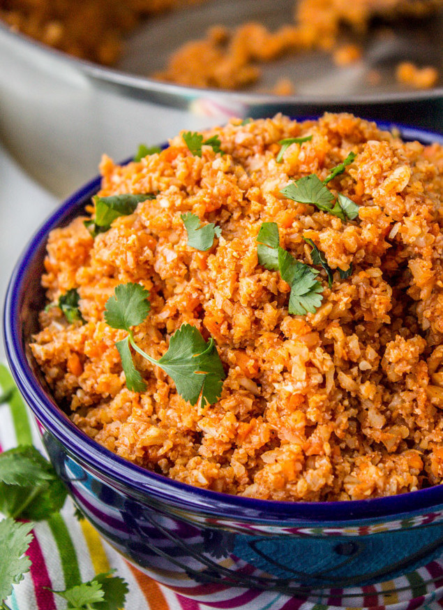 Cauliflower Spanish Rice
 28 Delicious Low Carb Lunches to Keep You Slim