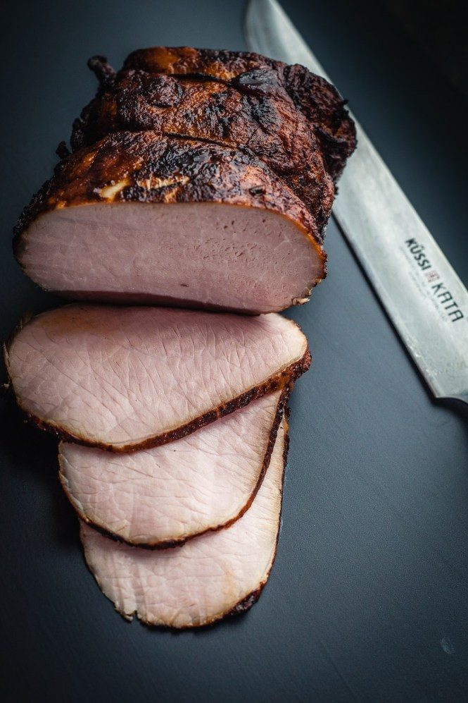 Center Cut Pork Loin
 Boneless Pork Center Loin Cut Sous Vide 136F 6h Mirin