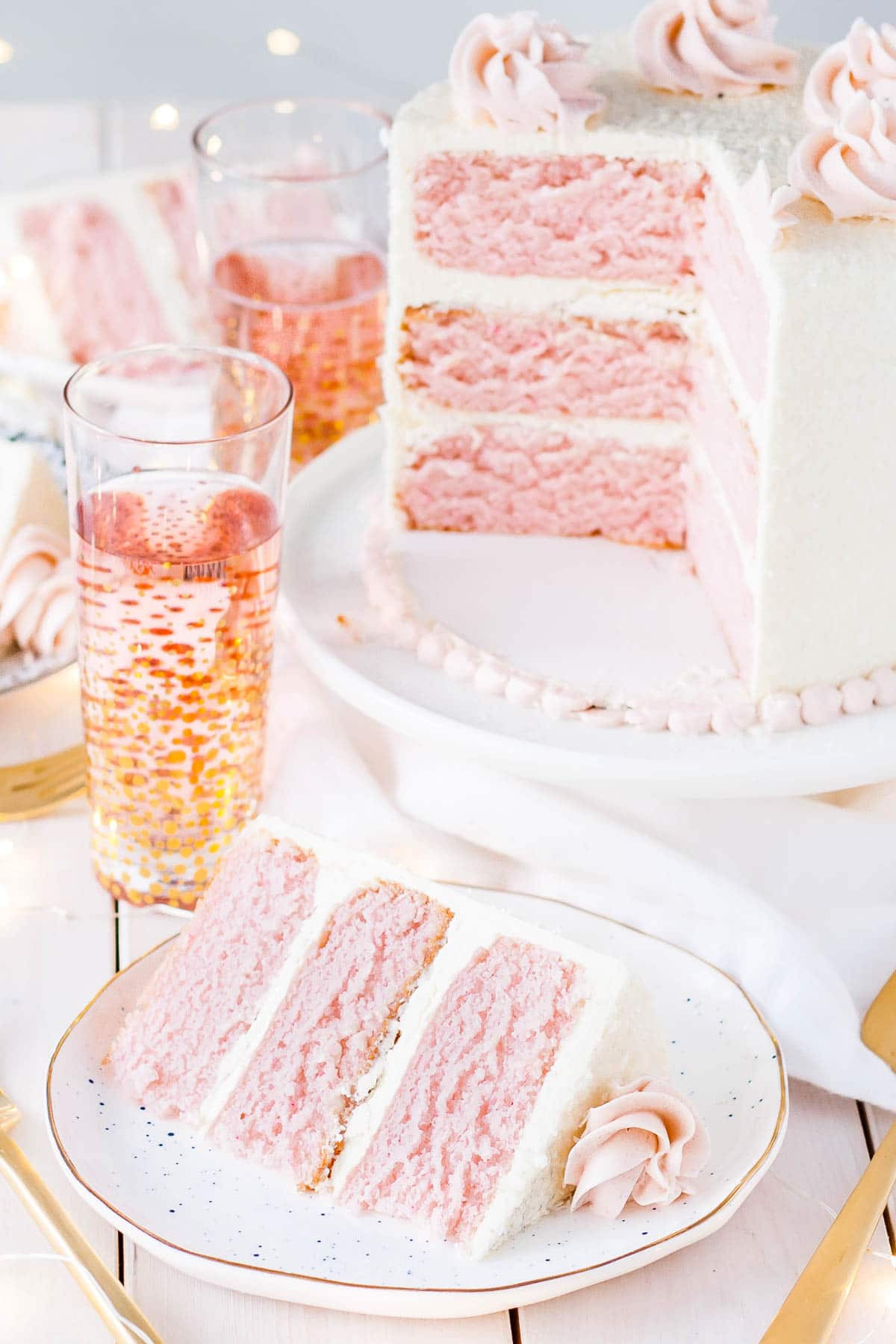 Champagne Cake Recipe
 Pink Champagne Cake Liv for Cake