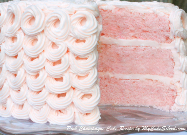 Champagne Cake Recipe
 Pink Champagne Cake Scratch Recipe