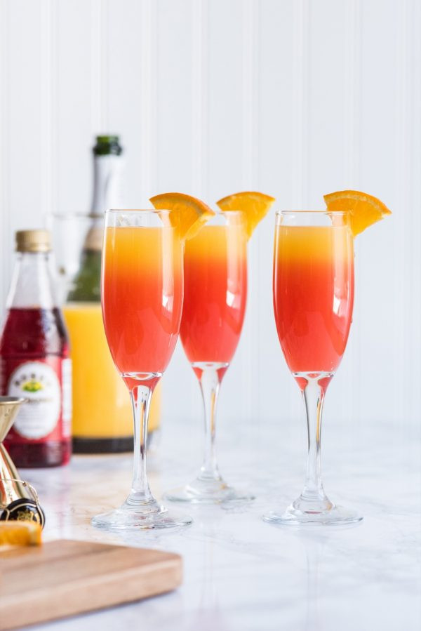 Champagne Drinks For Brunch
 Tequila Sunrise Mimosa Recipe The Sweetest Occasion