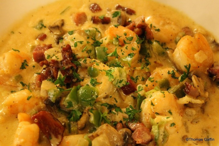 Charleston Shrimp And Grits
 Guest Review Boatwright s Dining Hall at Disney s Port