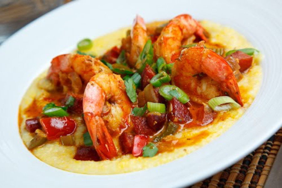 Charleston Shrimp And Grits
 Charleston SC a travel blog Julie Tetel Andresen