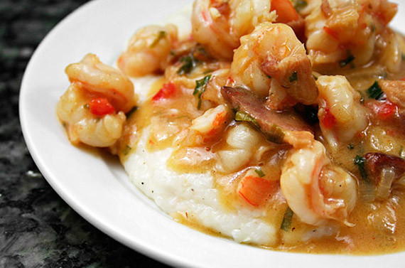 Charleston Shrimp And Grits
 Shrimp and Grits