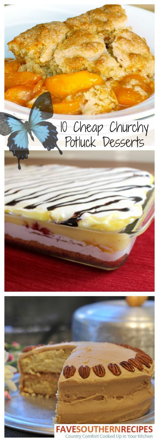 Cheap And Easy Desserts
 10 Cheap Churchy Recipes Part 2 Potluck Dessert Recipes