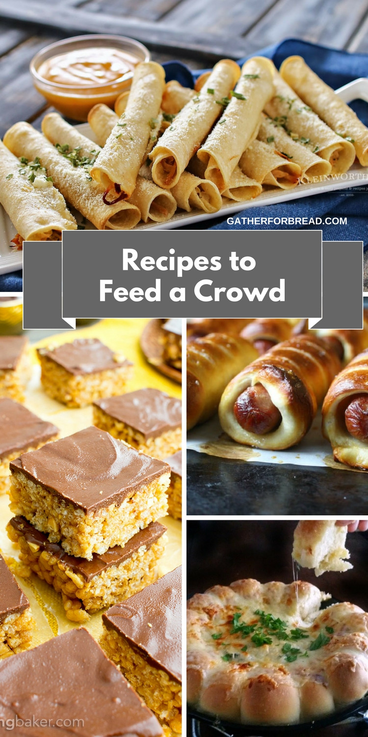 Cheap Desserts For A Crowd
 Recipes to Feed a Crowd Easy Entertaining Gather for Bread