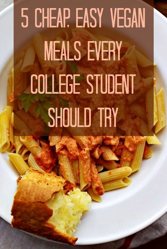 Cheap Vegan Recipes
 Easy inexpensive healthy recipes for college students