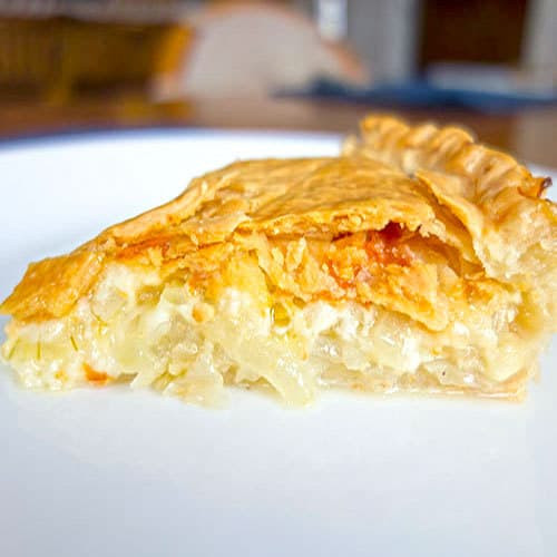 Cheese And Onion Pie
 Cheese and ion Pie The Pudge Factor