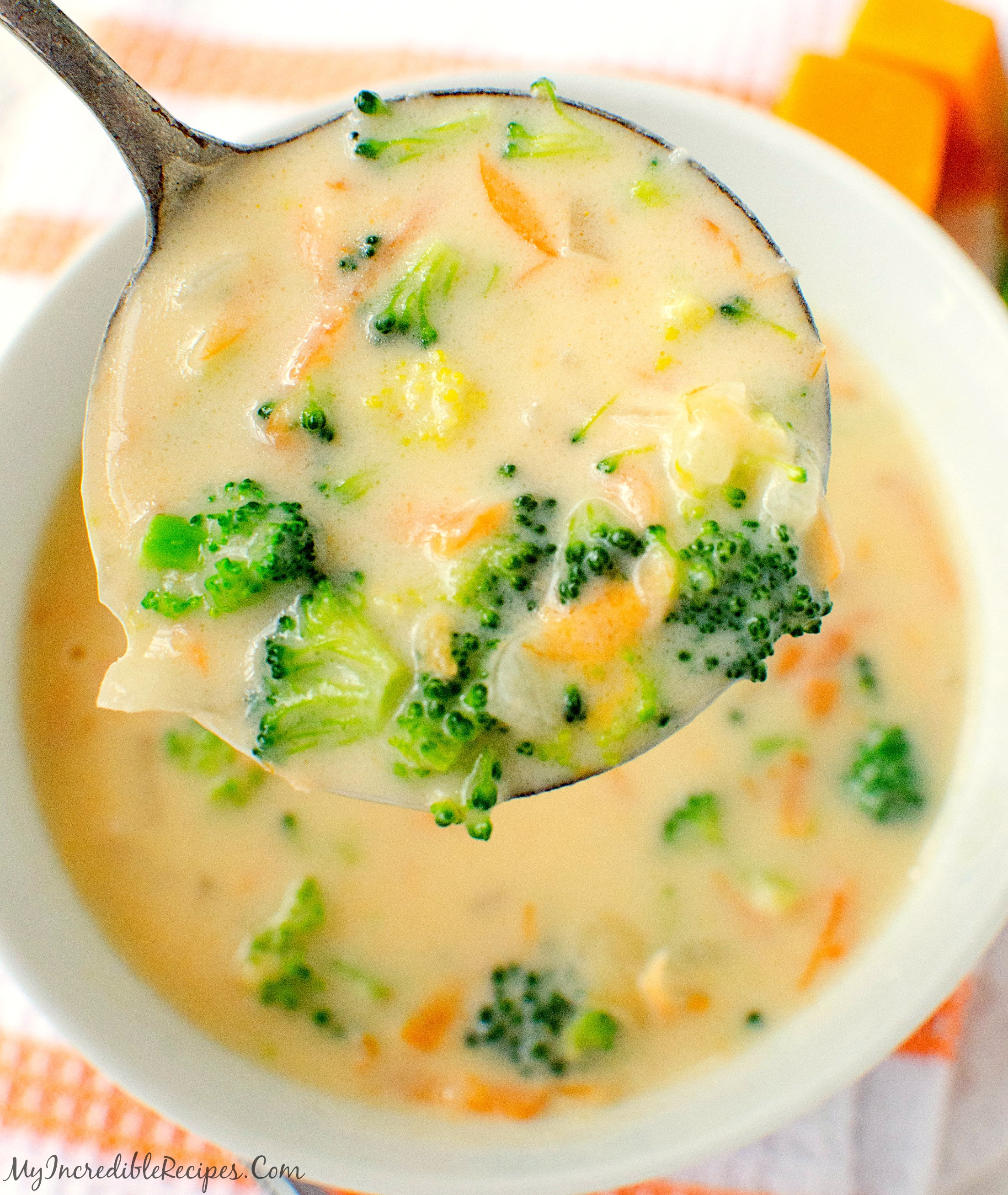 Cheese Broccoli Soup
 Homemade Panera Broccoli Cheese Soup