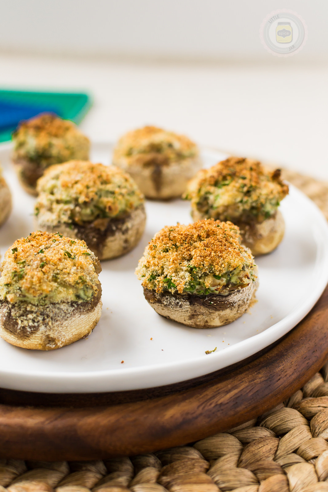 Cheese Stuffed Mushrooms
 SPINACH AND CREAM CHEESE STUFFED MUSHROOMS