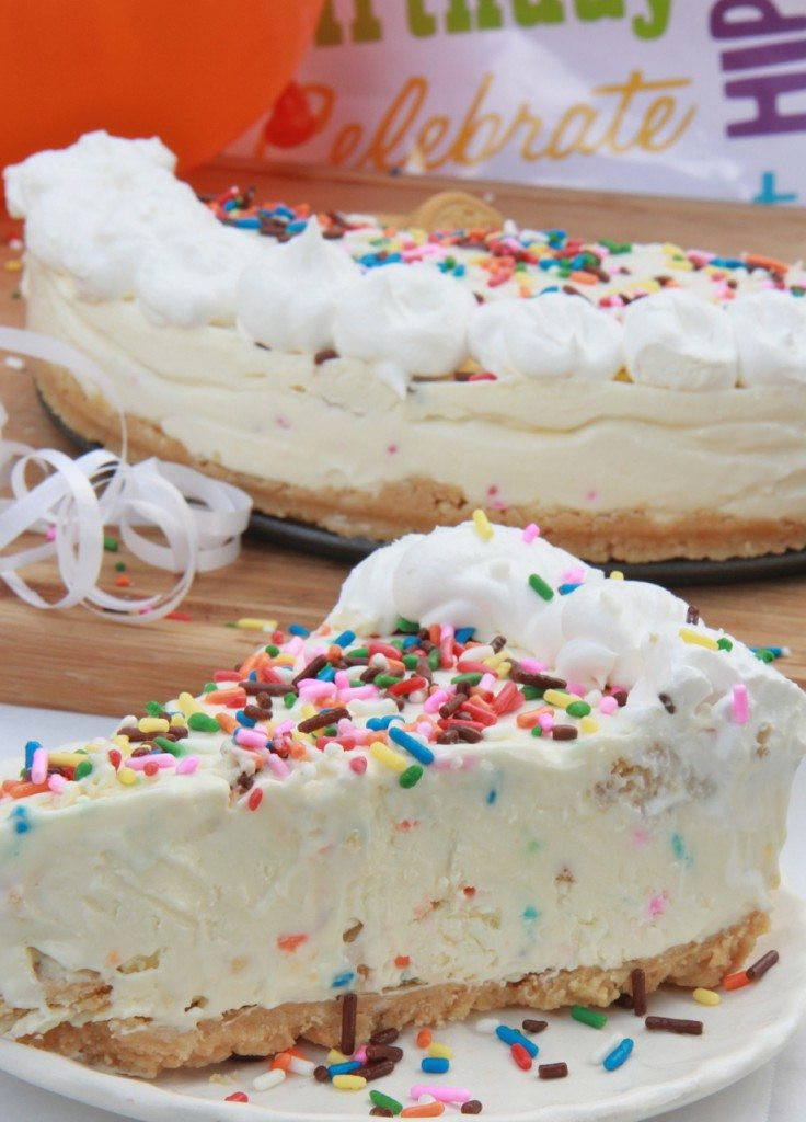 Cheesecake Birthday Cake
 No Bake Cake Batter Cheesecake Recipe