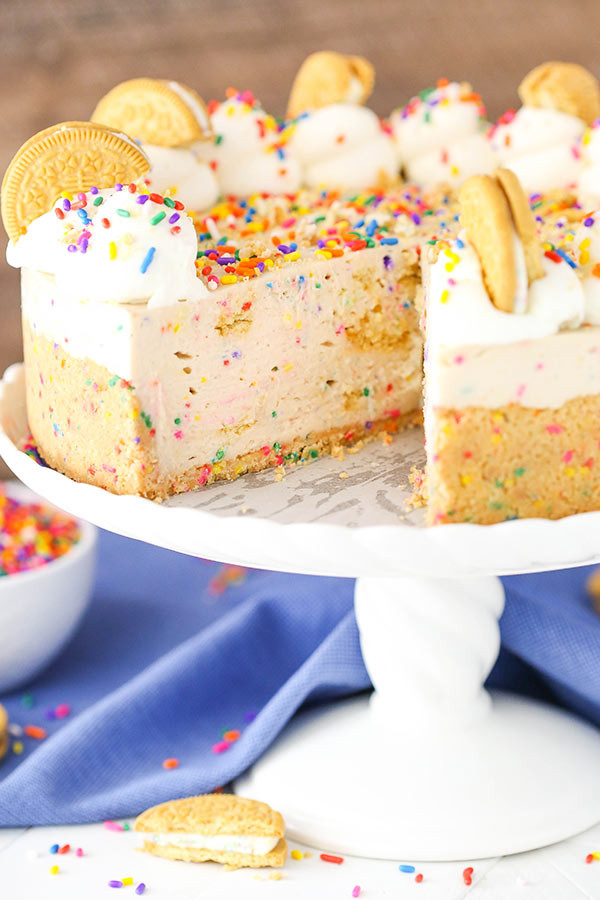 Cheesecake Birthday Cake
 Amazing No Bake Golden Birthday Cake Oreo Cheesecake Recipe