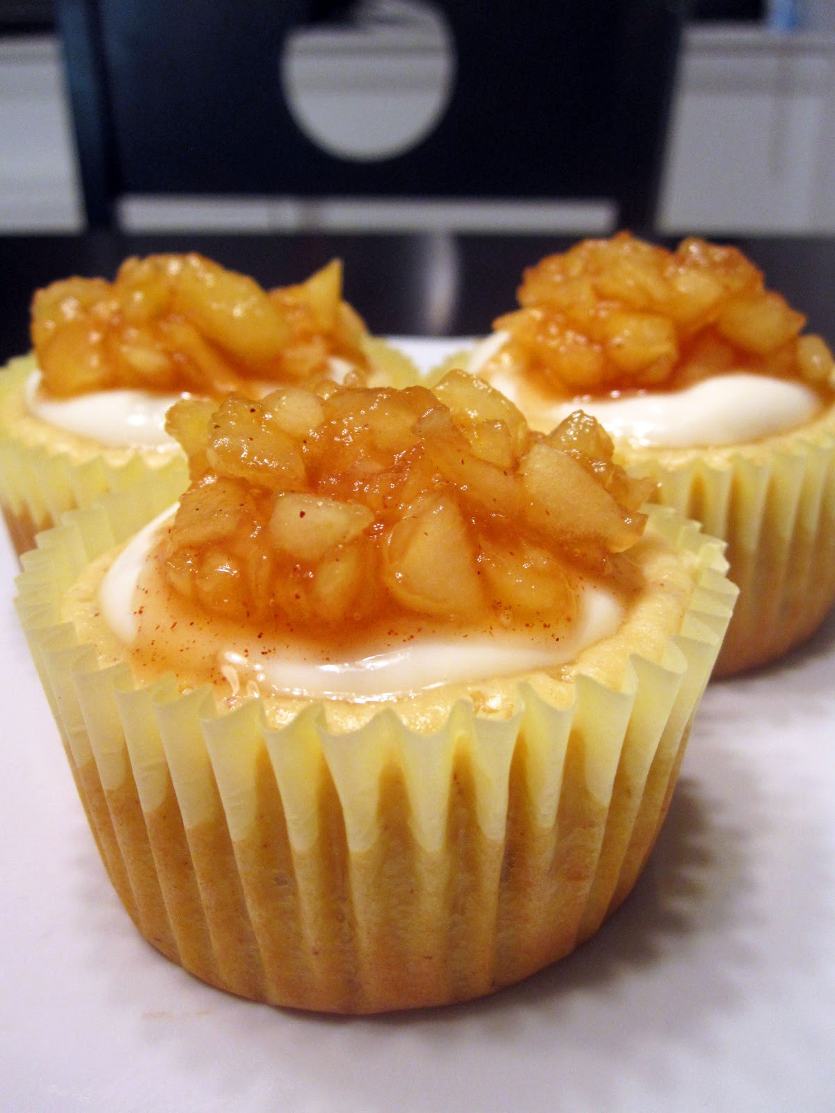 Cheesecake Cupcake Recipe
 Apple Cheesecake Cupcakes Cupcake Fanatic