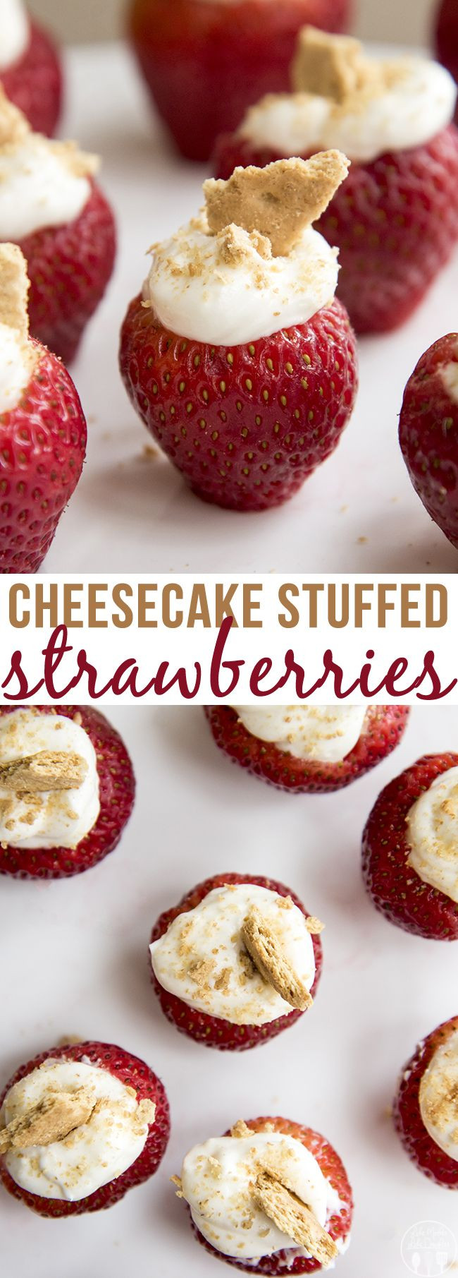 Cheesecake Filling Recipe
 Cheesecake Stuffed Strawberries Recipe