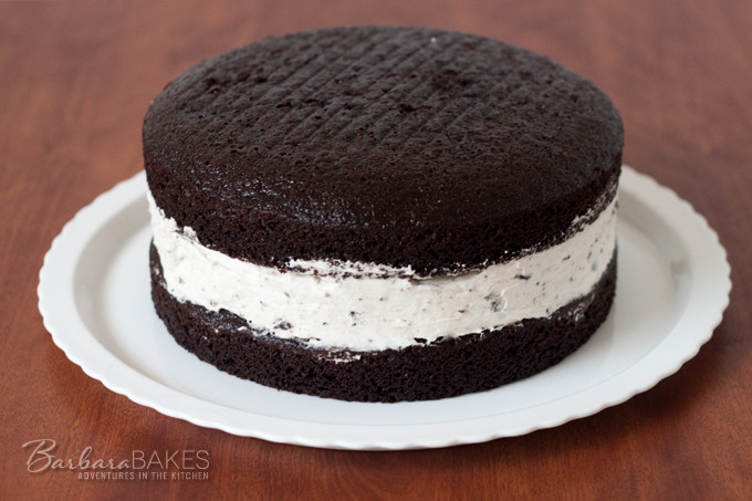 Cheesecake Filling Recipe
 Chocolate Cake with an Oreo Cheesecake Filling from