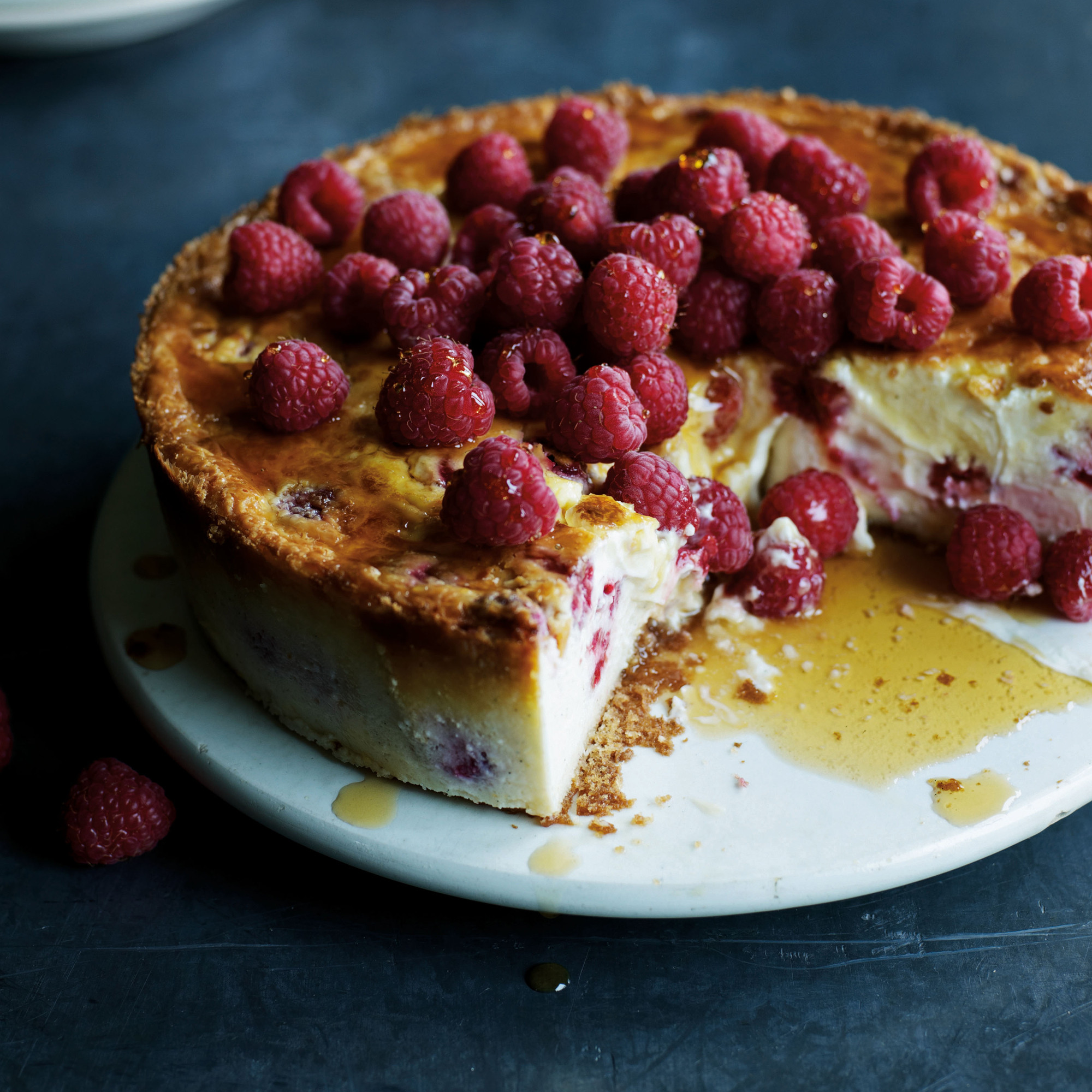 Cheesecake Recipe Baked
 Baked New York Raspberry Cheesecake Woman And Home