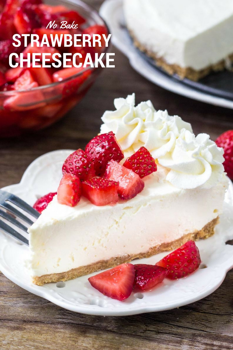 Cheesecake Recipe No Bake
 BEST No Bake Cheesecake recipe