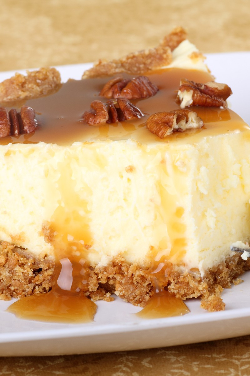 Cheesecake Topping Recipe
 Aunt Peggy s Cheesecake with Praline Topping