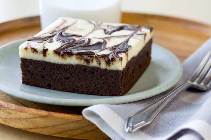 Cheesecake Topping Recipe
 Cheesecake Topped Brownies