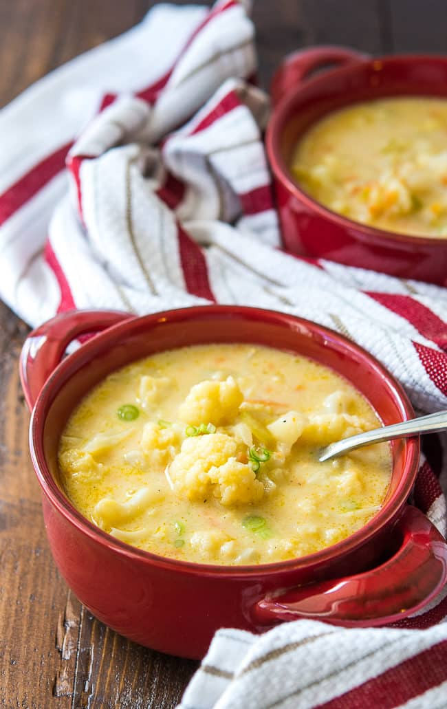 Cheesy Cauliflower Soup
 Cheesy Cauliflower Soup Recipe Delicious Cauliflower Soup