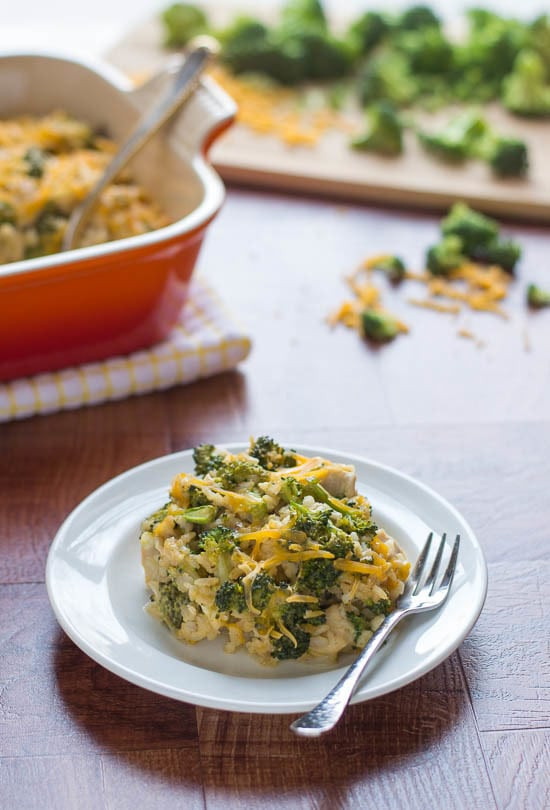 Cheesy Chicken Broccoli Rice Casserole
 Cheesy Chicken Broccoli Rice Casserole