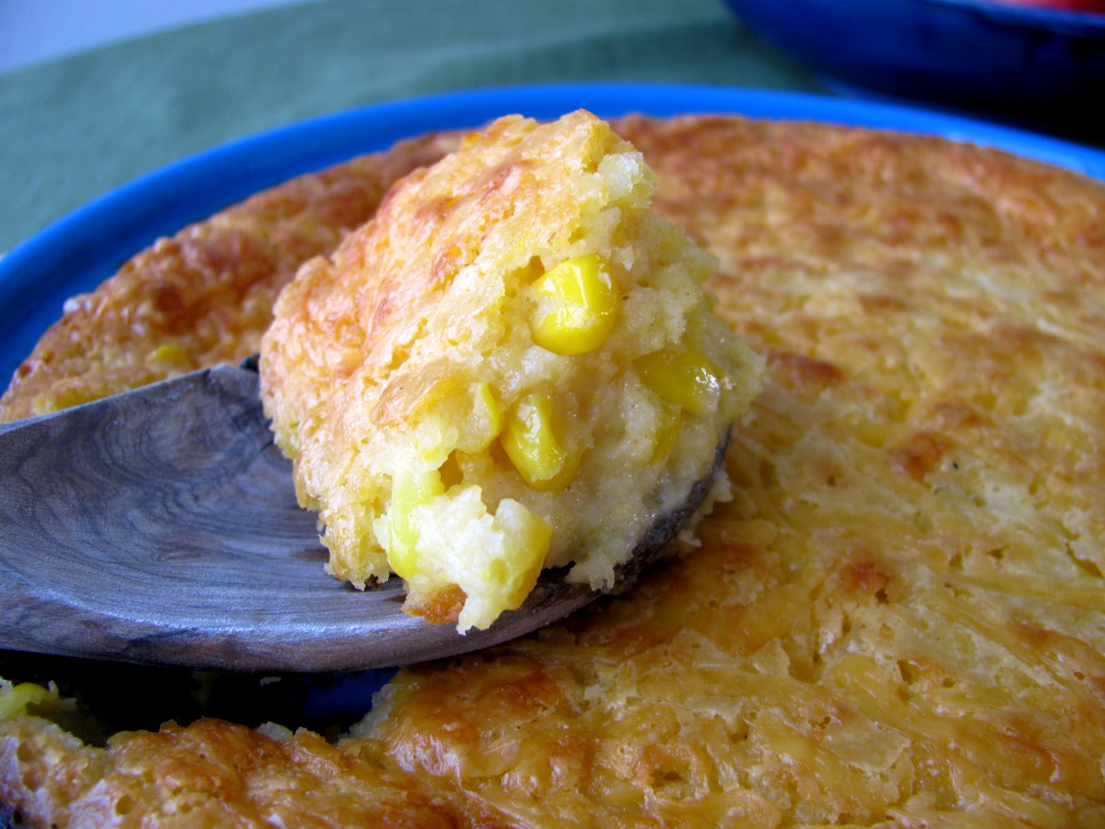 Cheesy Corn Casserole
 Chena Girl Cooks Cheesy Corn Casserole