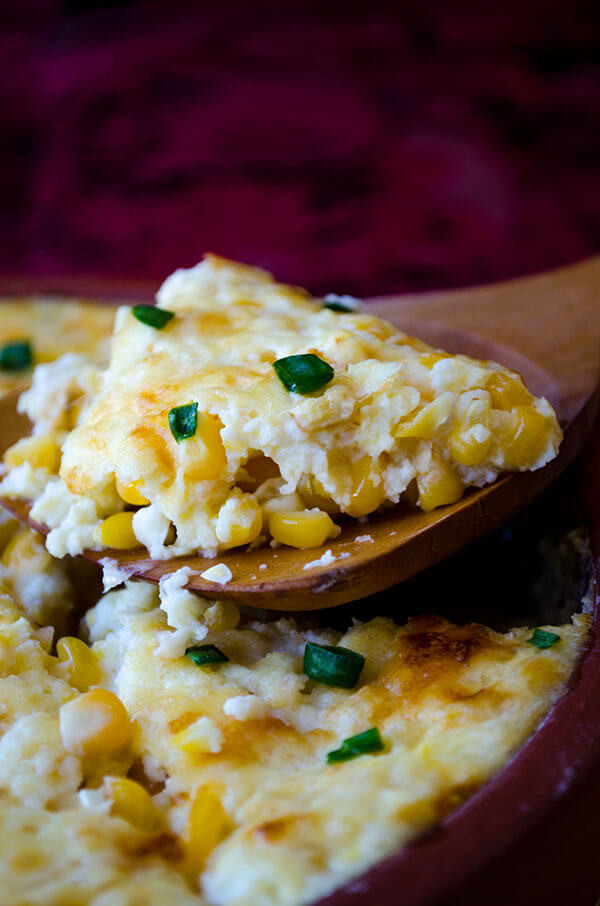 Cheesy Corn Casserole
 Creamy Cheesy Corn Casserole