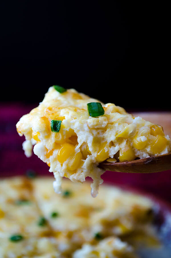 Cheesy Corn Casserole
 Creamy Cheesy Corn Casserole