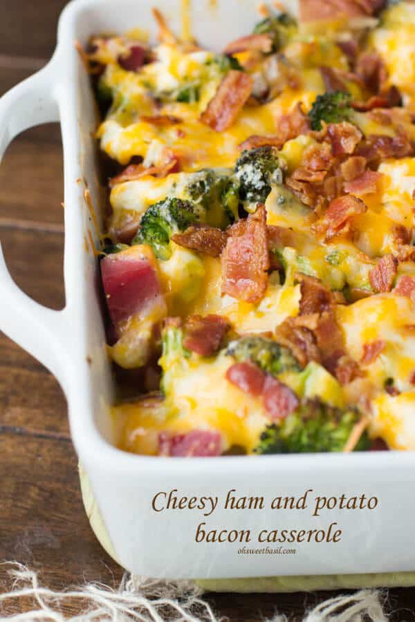 Cheesy Ham And Potato Casserole
 cheesy ham and potato casserole