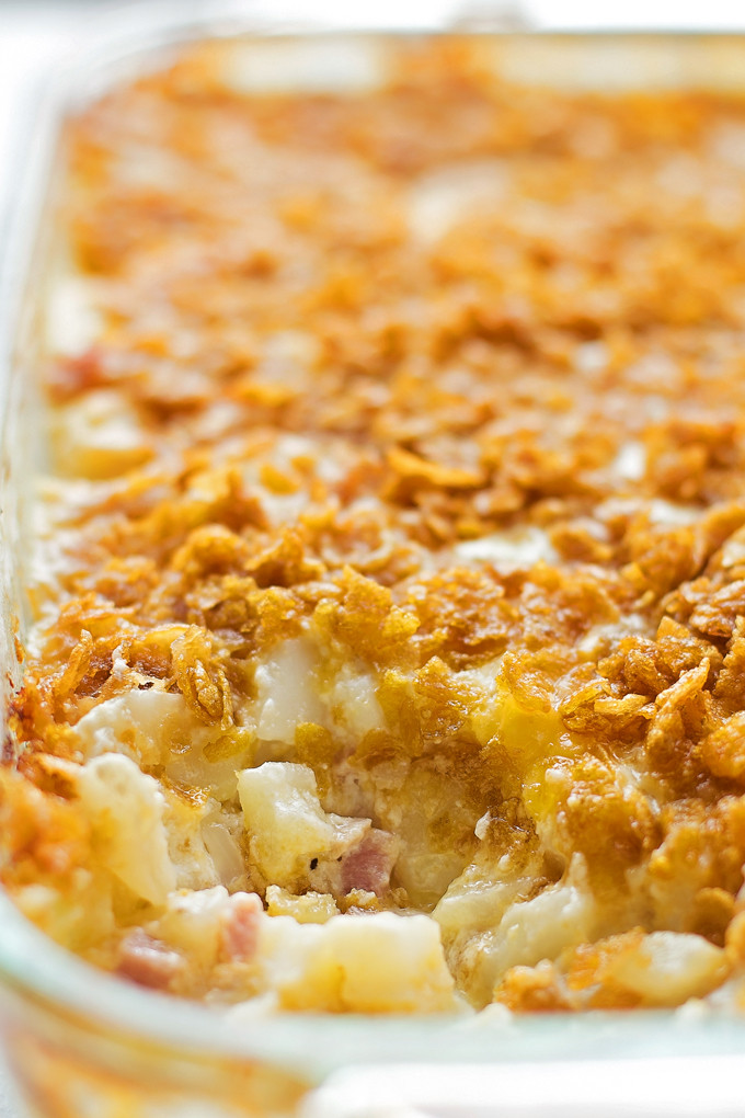 Cheesy Ham And Potato Casserole
 Cheesy Ham and Potato Casserole Life Made Simple