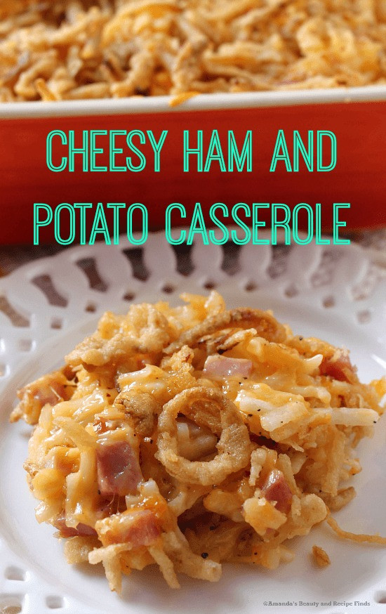 Cheesy Ham And Potato Casserole
 Cheesy Ham and Potato Casserole myfindsonline