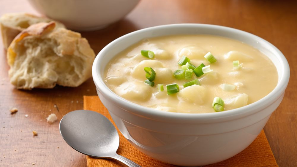 Cheesy Potato Soup
 Cheesy Potato Slow Cooker Soup recipe from Pillsbury